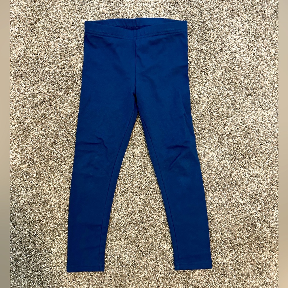 Blue leggings